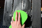 Multi-Purpose Sponges for Cleaning - Lime Green 4 Pack, Large Sponges for Car Washing, Tile & Grout, All Purpose Cleaning