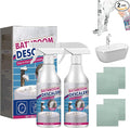 2PCS Stubborn Stains Cleaner, Bathroom Descaler Cleaner, Bathroom Foam Cleaner Spray, All-Purpose Descaler Foam Spray, Stubborn Stains Cleaner,Limescale Cleaner