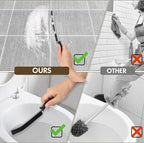 3P Crevice Cleaning Brush Hard Bristle Crevice Grout Cleaner Brush Thin Brush Gap Grout Cleaner for for Household Use, Bathroom, Kitchen