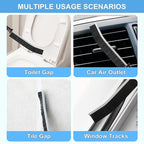 12Pcs Crevice Cleaning Brush Set, Hard Bristle Cleaning Supplies for Kitchen, Bathroom, Teapot, Bottle, Cup, Blender, Corner, Grout, Sink