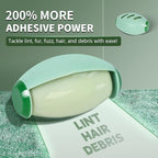 Reusable Lint Roller for Pet Hair Extra Sticky, Travel Lint Roller for Clothes, Portable Washable Mini Lint Roller, ForestGreen-MediumAquamarine, 2.559in*3.94in