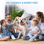 6 PCS Pet Hair Remover for Laundry – Effectively Removes Fur, Lint & Dander – Reusable, Eco-Friendly Laundry Pet Hair Catcher – Gentle on Clothes, Protects Machine, Easy to Use & Clean (Blue)