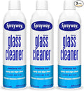 Sprayway Glass Cleaner, SW-050 19 oz Cleaner for Auto and Home for a Streak-Free Shine, Deep Cleaning Foaming Action, Safe for Tinted & Non-Tinted Windows, Ammonia Free Foam Glass Cleaner, Pack of 3