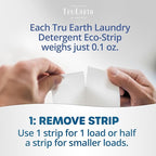 Tru Earth Platinum - Heavy Duty Laundry Detergent Sheets - Up to 128 Loads (64 Count), Fragrance Free - Ultra-Concentrated - Eco-Friendly Laundry Sheets