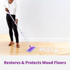 Rejuvenate Professional Wood Floor Restorer Fills Scratches, Shines And Protects Wood Flooring For A High Gloss Shine, 32 Ounces, 6 Pack