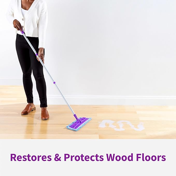Rejuvenate Professional Wood Floor Restorer Fills Scratches, Shines And Protects Wood Flooring For A High Gloss Shine, 1 Gallon, 2 Pack