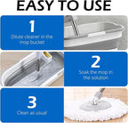 Mop Soap Brazilian Waves, Mop Soap for Floor Cleaning in Kitchen & Bathroom, Fresh Fragrance, Low-Suds Multi-Surface Floor Cleaner for Tile, Hardwood, Laminate & Vinyl Floors, 500ML