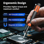 STREBITO Micro Screwdriver Set 64 in 1 Magnetic Screwdriver Set with Torx, Triwing, Pentalobe Star, Electronic Repair Tool Kit for Computer, PC, Laptop, Phone, PS5, XBOX, Switch, Eyeglasses