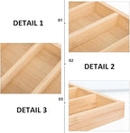 Wooden Glasses Tray Eyeglasses Storage Rack Sunglasses Display Organizer Multi-Compartment Eyewear Case for Home Office with 4pcs Set
