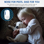 Ultrasonic Pest Repeller Plug in Mouse Rodent Mice Rat Mosquito Spider Roach Repellent Indoor Ultrasound Bug Insect Repellent for Home Basement Attic Garage, Electronic Plug in Pest Control (6)