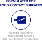 PURELL Foodservice Surface Sanitizer Spray, Fragrance Free, 32 fl oz Capped Bottle with Spray Trigger in Pack (Pack of 6) - 3341-06
