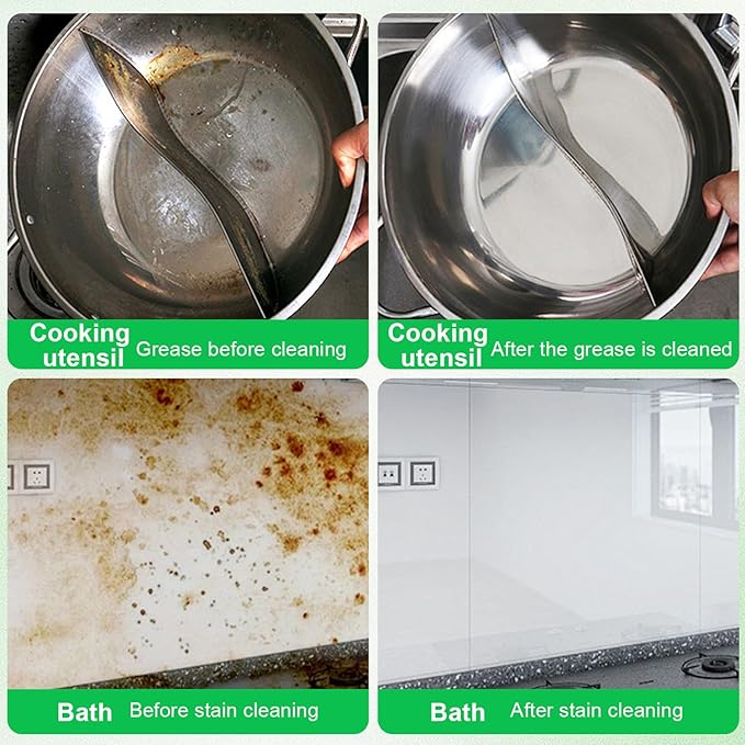 Cleaning Milk House Cleaner,Powerful Multifunctional Cleaner,Powerful Multifunctional Concentrated Cleansing Lotion,Multi Functional Effective cleaning Milk for Household Kitchen to Heavy Oil Stains