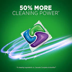 Cascade Platinum ActionPacs + Dishwasher Cleaner, Dishwasher Detergent Pods, Fresh, 48 Count