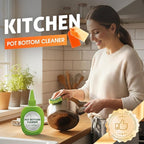 2026 New Pot Bottom Stain & Grime Remover, Stainless Steel Burnt Pot Cleaner, Stove Degreaser Heavy Duty Cleaner (2Pcs)