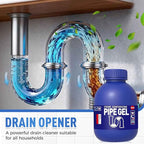 Strength Drain Cleaner, 2025 New Professional Drain Opener for Kitchen Sink, Powerful Clog Remover for Bathroom Shower, Durable Pipe Cleaning Agent for Household Use (1Pcs)
