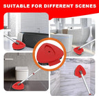 Upgrade Scrub Brush Replacement Head Compatible with O Cedar EasyWring 1 Tank Spin Mop, Mop Replace Head Brush,Scrubber Floor Cleaning Brush,More Layers of Bristles for Bathroom, Deck, Tile, Kitchen