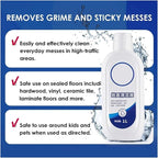 Cleaning Solution。Floor Cleaning Solution。1 Liter-33.8 Fl Oz。Compatible For Tineco。iFLOOR Series, FLOOR ONE S3 / S5 / S6 / S7 Series Wet Dry Vacuum，Incompatible Steam(1 PCS)
