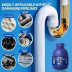 Pipe Bobo Drain Cleaner - Pipe Bobo Drain Cleaning, Powerful Unclogging, Clog Remover, Shower, Tub, Compatible with All Pipe (4Pcs, Fl Oz, 53.6)