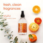 Flatter Smoothing Spray by Soak | Naturally-derived Wrinkle Release Spray | Starch-Free Alternative for Ironing, Quilting & Sewing | 8oz | (Yuzu)