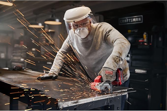 CRAFTSMAN V20 3 Inch Cordless Cut-Off Tool with Forward and Reverse Functions, Bare Tool Only (CMCM300B)
