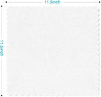 Orighty Cleaning Cloths, Shop Towels 100 Pack, Shop Rags Reusable, Microfiber Cleaning Rags Bulk for Cars, Multi-Purpose Lint Free Towels for Automotive, Mechanic, Kitchen, 11.5’’ x 11.5’’, White
