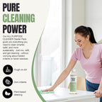 Unscented All Purpose Cleaner Concentrate - Plant-Based, Non-Toxic, Multi-Surface, Fragrance Free Cleaning Products - Pet Safe Cleaner - 8oz Makes 4 Bottles