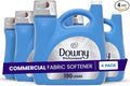 Downy Fabric Softener, Bulk Liquid Fabric Conditioner for Commercial & Residential Washing Machines, 190 loads, Clean & Fresh Scent, 140 fl oz (Case of 4)