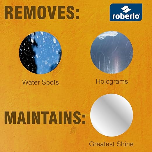 ROBERCAR UF920 Ultra Fine Polish - Premium Buffing, Cutting, & Polishing Compound for Automotive Paint Restoration, Polishing Kit - 250ML - High-Gloss Finish