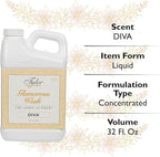 Tyler Glamorous Wash DIVA Fine Laundry Detergent with Stain Remover Pen - DIVA Liquid Detergent Designed for Clothing - Hand and Machine Washable - 32oz (DIVA)