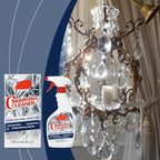 2 Pcs Chandelier Cleaner Spray – No Wipe Crystal & Brass Cleaner for Chandeliers, Drip-Dry Formula, Safe for Glass, Silk Plants, and Dark Crystals – Fast Dusting & Streak-Free Cleaning