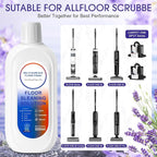 8 Pack 4000ml Floor Cleaning Solution Compatible with Tineco Floor One Ifloor Series Floors Cleaner Refill Solution Wet Dry Vacuum Mops Solutions(Lavender Scent)