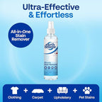 Earth Breeze Miracle Stain Remover Spray – Powerful All-In-One Solution - Removes Virtually All Household Stains – No Harsh Chemicals – Made in USA – Ultra-Effective Tough Stain Eliminator – 4fl oz.