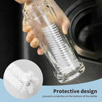 Living and Giving 3Pcs Set of Bottle Brush Flexible Cleaning Brushes Kitchen Nylon Multifunction Clean Brush Set