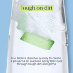 Fab Tab Bathroom Cleaning Spray Refill Tablets - All-Purpose Cleaner Spray Tablets - Natural Cleaning Products - Plant-Based - Citrus Scent- No Harsh Chemicals - (bottle not included) (20)