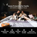 BlokWRX Rodent Repellent Ultrasonic Plug-in, Rat Repellent for House Ultrasonic Mouse Repeller Pest Control Deterrent Device Garage Attic Home