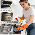 Heavy Oil Cleaner Stain,Heavy Oil Stain Cleaner Kitchen,Clean Up Kitchen Oil Stains Spray,Kitchen Spray Cleaner,Multi-purpose Oils Stain Cleaner,Clean Up Kitchens Oil Stains (300ml)