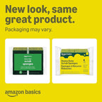 Amazon Basics Heavy Duty Scrub Sponges, Dual-Sided Design, Yellow/Green, 6-Pack, Packaging may vary