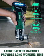 KIMO 20V Cordless Oscillating Tool Kit with 26-Pcs Accessories, Max 21000 OPM, 6 Variable Speed & 3° Oscillating Angle, Battery Powered Oscillating Multi-Tool for Cutting Wood/Nailing/Scraping/Sanding