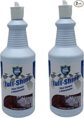 Ultrashield Tuff-Shine Clean Enhance and Protects, Multi Surface Floor Cleaner Shine, Commercial & Janitorial Cleaning Supplies, Quick Instant Shine Concrete (2 x 1 Quartz)