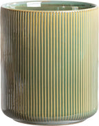 getstar Large Utensil Holder for Kitchen Counter,7.2" Vintage Ceramic Utensils Crocks Utensil Organizer for Spatula Farmhouse Kitchen Decor