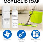 Mop Soap Brazilian Waves, Mop Soap for Floor Cleaning in Kitchen & Bathroom, Fresh Fragrance, Low-Suds Multi-Surface Floor Cleaner for Tile, Hardwood, Laminate & Vinyl Floors, 500ML