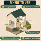 Home Guard - Peppermint Insect & Pest Control Spray - Natural Peppermint Oil Spray For Bugs - Plant-Based Indoor & Outdoor Spider Spray - Safe Around Kids & Pets - Ant Killer - Cockroach Killer - 16oz