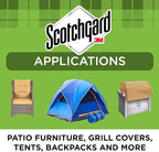 Scotchgard Outdoor Water Shield Fabric Spray, Water Repellent Spray for Spring and Summer Outdoor Gear and Patio Furniture, Fabric Spray for Outdoor Items, 42 Ounces (4 Cans)