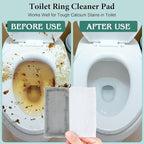 6 Pack Toilet Ring Remover Cleaner Pads Scrubbing Screen for Household Scouring Mesh Pad Sponge Remove Carbon Rust and Scale for Toilet Grill Kitchen Ceramic Tiles Sinks