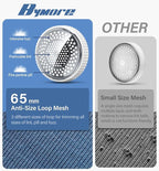 Bymore Fabric Shaver, Sweater Shaver Pill Remove Fuzz, Upgraded Efficient Lint Shaver Remover for Furniture Clothes Couch Cashmere(65mm Mesh, White)