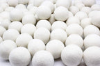 Wooland Wholesale Bulk Laundry XL Premium Wool Dryer Balls-100% New Zealand Organic Wool Natural Fabric Softener for Sensitive Skin, Babies (400 Count)