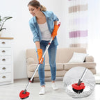 Small 1 Pack Scrub Brush Replace Head ONLY for O Cedar RinseClean 2-Tank Spin Mop, NOT for EasyWring 1-Tank System