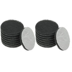 Power Scrub Pads, Scrubbing Pads 1500 Grits Scouring Discs - Fitting for (Home Kitchen Cleaning - Drill Attachment - Scrubber Replacement) 16 Pcs & 4 Inch & Green-Gray