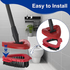 Mop Scrubber Attachment Scrub Brush Head for O-Cedar 2-Tank Spin Mop Scrubber Accessories Scrubber Mop Head for Ocedar Floor Mop Cleaning Mop Replacement