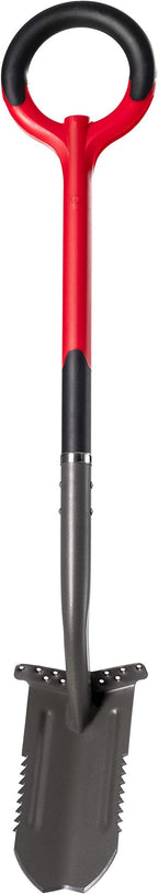 Root Slayer 23711, 42-Inch Carbon Steel Trench Spade, Red